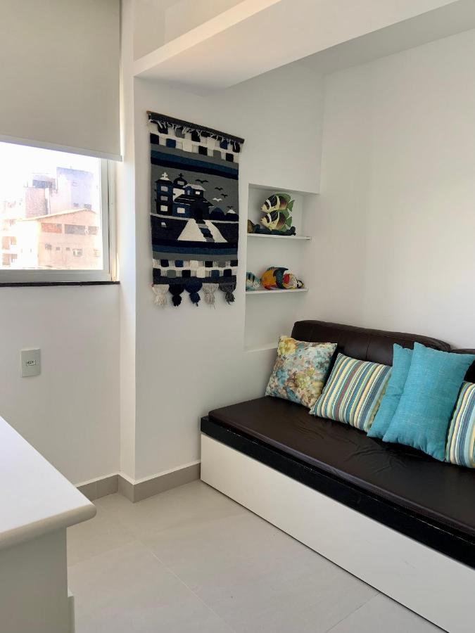 Apartamento Vista Do Mar, Pe Na Areia E Aguas Tranquilas, No Cento De 구아라파리 외부 사진