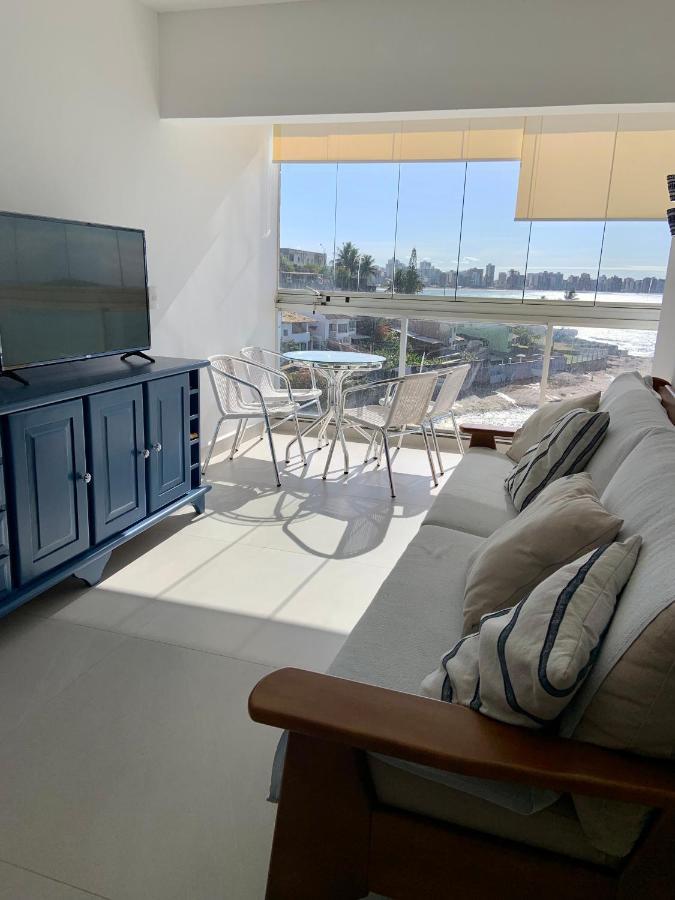 Apartamento Vista Do Mar, Pe Na Areia E Aguas Tranquilas, No Cento De 구아라파리 외부 사진